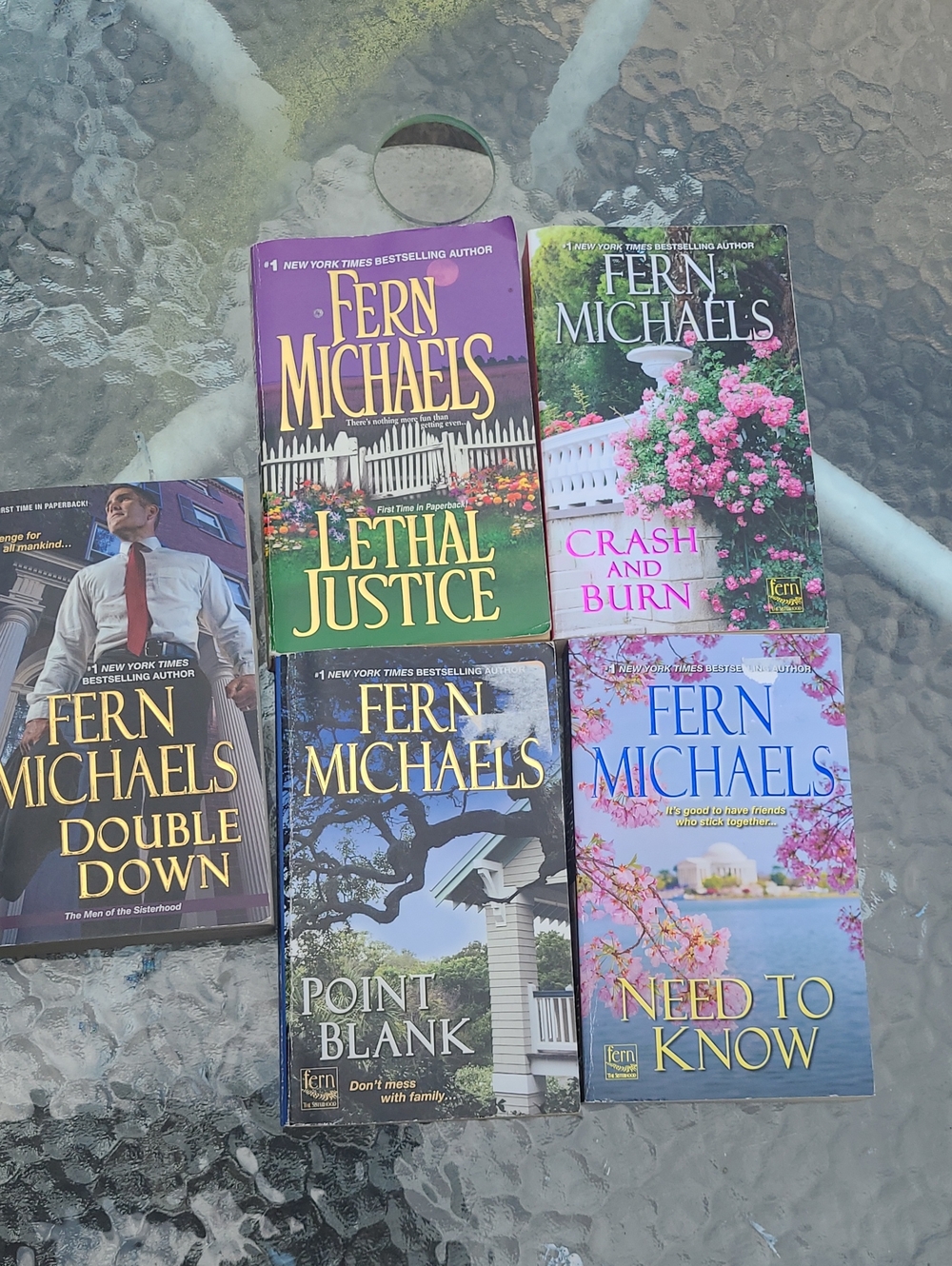 Fern Michaels Set of 5 Sisterhood Series Paperback book collection Bundle